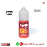 Bomb Peach Salt 30MG 30ML