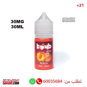 Bomb Peach Salt 30MG 30ML