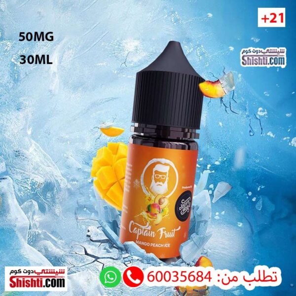 Captain Fruit Mango Peach Ice 50MG 30ML