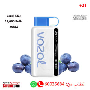 Vozol Star Blueberry storm 12000 Puffs 20MG