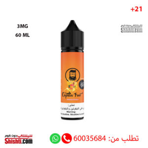 Captain Fruit Mango Peach 3MG 60ML - Image 1