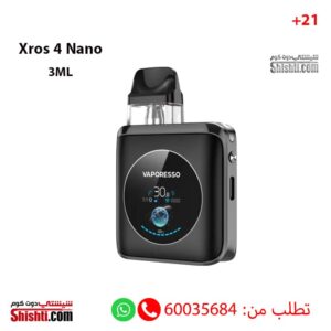 Vaporesso Xros 4 Nano Graphite black