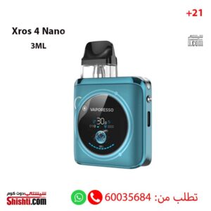 Vaporesso Xros 4 Nano Aquamarine