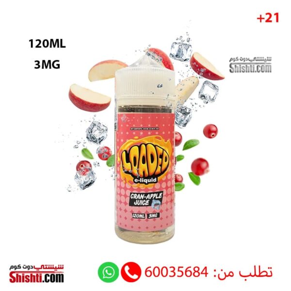 LOADED CRAN APPLE JUICE ICE 3MG 120ML